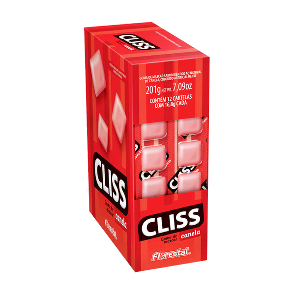 Chicle Cliss 16.8g Canela