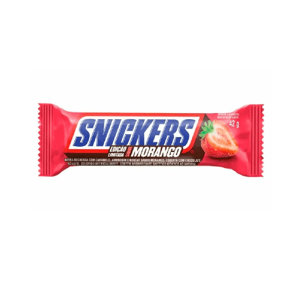 Chocolate Snickers 42g Morango