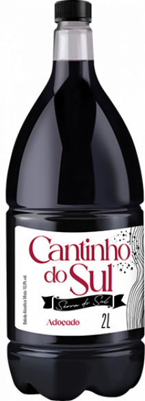Coquetel Vinho Cantinho Do Sul 2l Tinto Seco Adocado