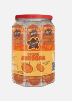 Doce Abobora Nutri Bonn 1.2kg Pote