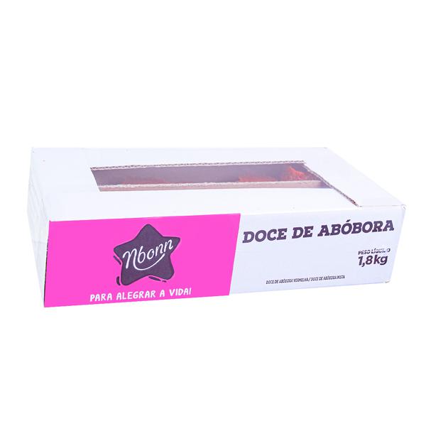 Doce Abobora Nutri Bonn 1.8kg Vermelha 50un