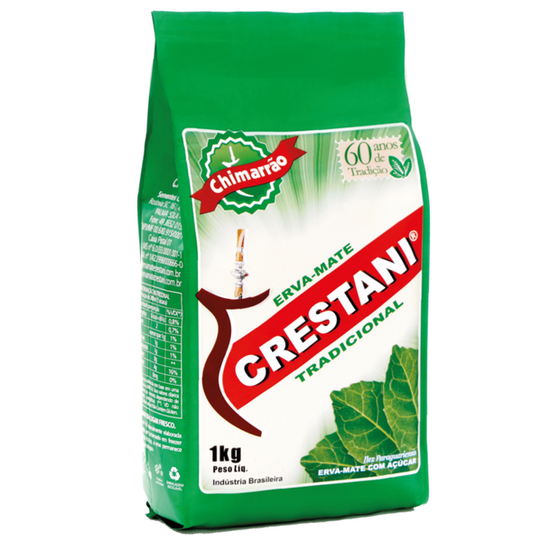 Erva Mate Crestani 1kg Tradicional