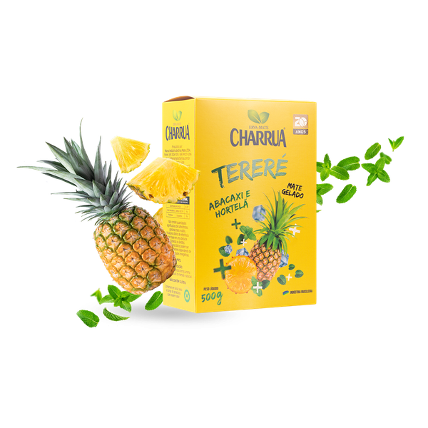 Erva Terere Charrua 500g Abacaxi/Hortela