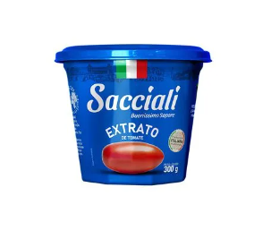 Extrato De Tomate Sacciali 300g Pote