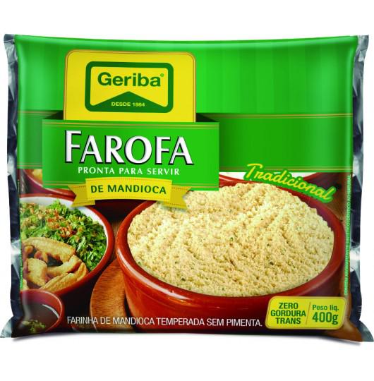 Farofa De Mandioca Geriba 250g Tradicional