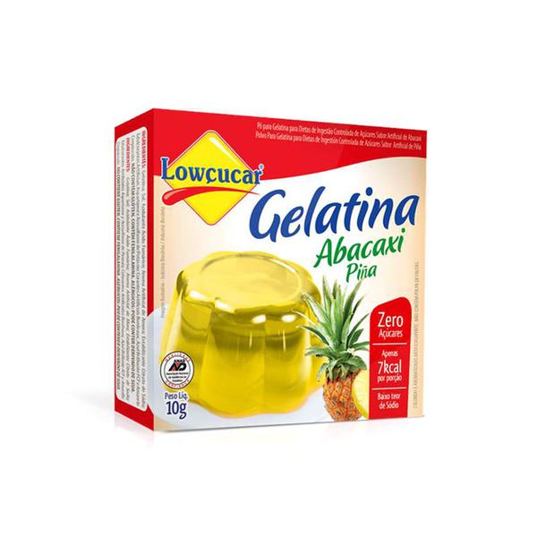 Gelatina Lowcucar 10g Abacaxi Zero Acucar