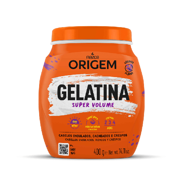 Gelatina Origem 400 g  Supera Volume