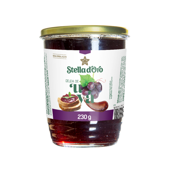 Geleia Stella Doro 230g Uva