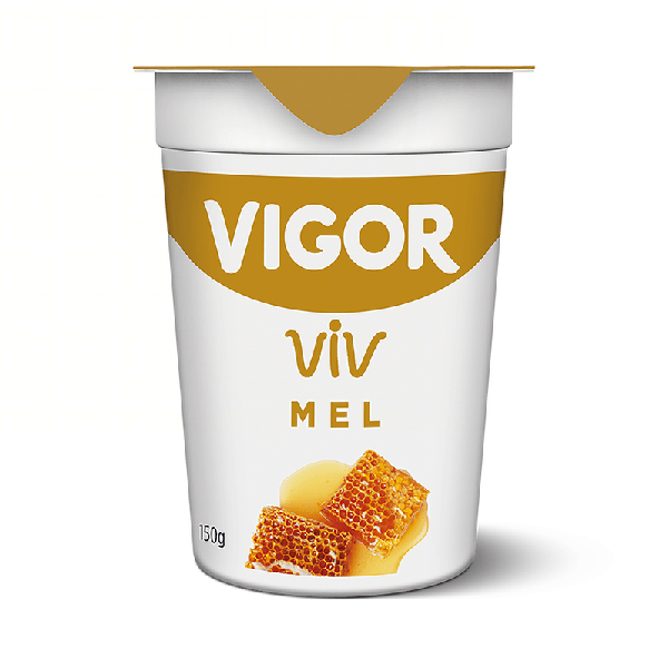 Iogurte Vigor 150g Natural C/Mel
