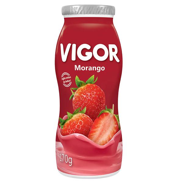 Iogurte Vigor Liq 170g Morango
