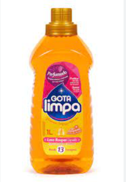 Lava Roupas Liq. Gota Limpa 1l Glicerina