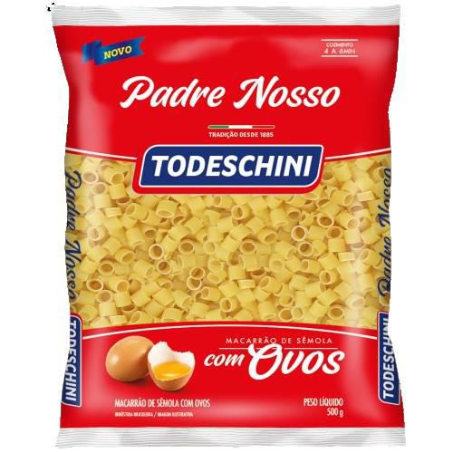 Macarrao Todeschini 500g C/Ovos Padre Nosso