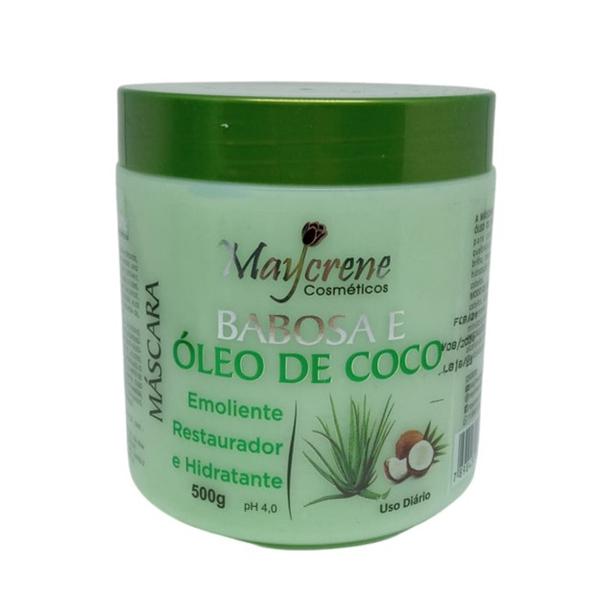 Mascara Maycrene 500g Babosa Oleo De Coco