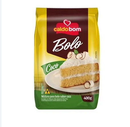 Mistura P/Bolo Caldo Bom 400g Coco