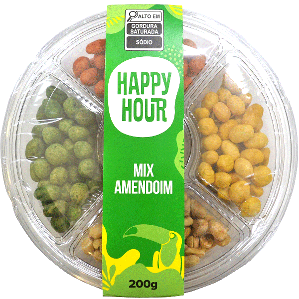 Mix Amendoins Euro Company 200g