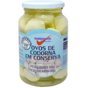 Ovos Codorna Maranata 300g