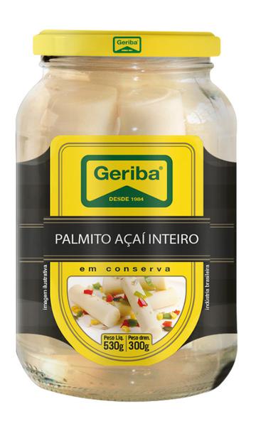 Palmito Acai Geriba 300g Inteiro