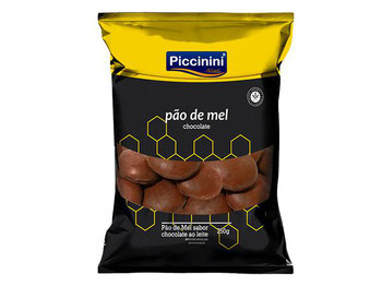 Pao De Mel Piccinini 250g Cobertura Chocolate