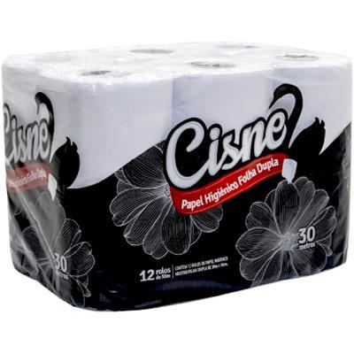 Papel Hig. Cisne 12un Folha Dupla 30m