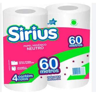Papel Hig. Sirius 4un Neutro 60m