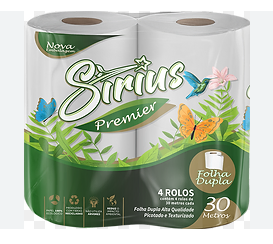 Papel Hig. Sirius 4un Premier Folha Dupla 30m