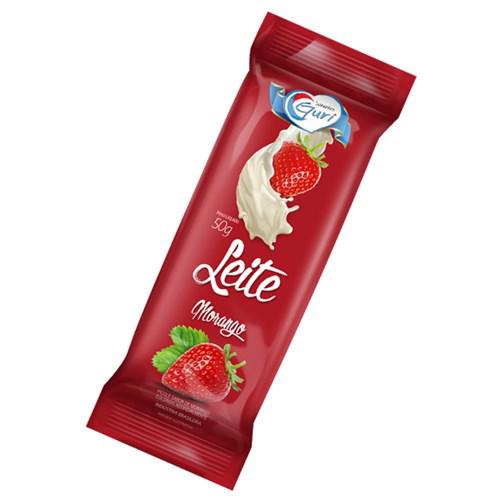 Picole Guri Leite 50g Morango