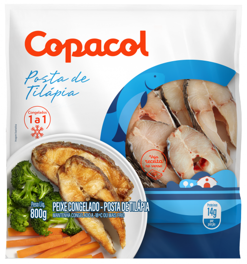 Posta De Tilapia Copacol 800g