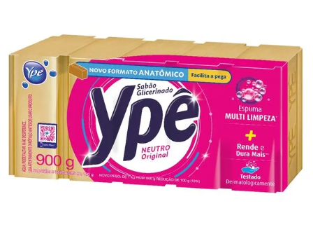 Sabao Barra Ype 180g 5un Neutro