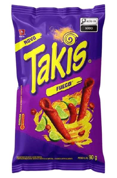 Salg.Takis Flow Bar 56g Hot Fuego