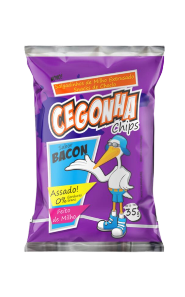 Salgado Cegonha 35g Bacon