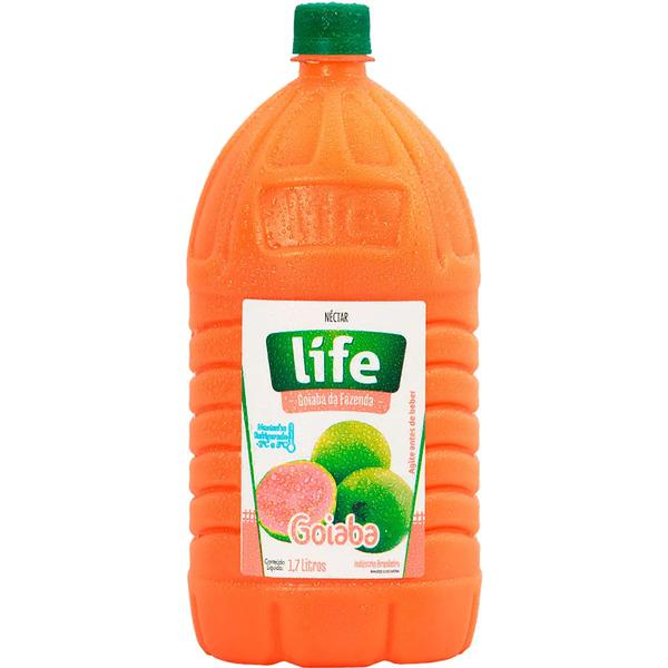 Suco Integral Life 1,7l Goiaba