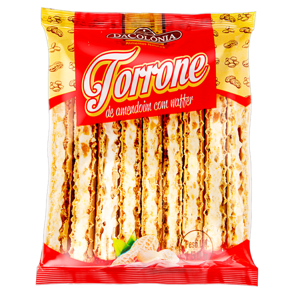 Torrone Dacolonia 150g Amendoim C/Waffer