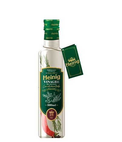 Vinagre Heinig 500ml Alcool Claro