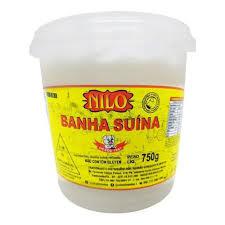 BANHA SUINA NILON ARTESANAL 880G