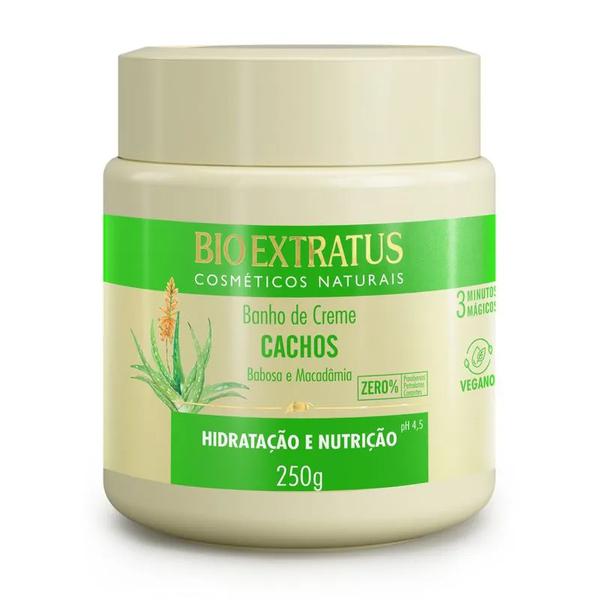 BANHO DE CREME BIO EXTRATUS CACHOS 250G