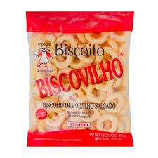 BISCOITO DE POLVILHO SALGADO ARGOLINHA 80G