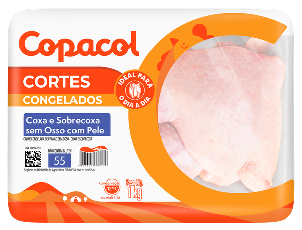 COXA/SOB SEM OSSO FRANGO COPACOL CONGELADO KG