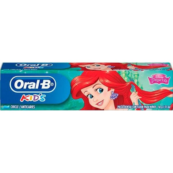 CREME DENTAL ORAL B KIDS PRINCESAS 50G