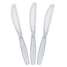 FACA PLASTICA REFORCADA CRISTAL UN