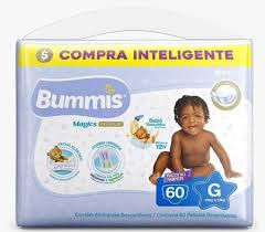 FRALDA BUMMIS PREMIUM HIPER G C/60