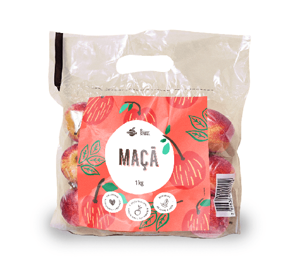 FRUTAS MACA PACOTE 1KG