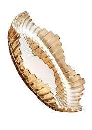 FRUTEIRA SALADEIRA MESA FUNDA AMBAR 22X9CM