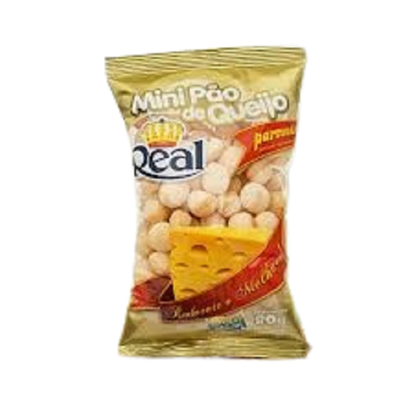 MINI PAO QUEIJO PARMESAO REAL 80G