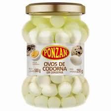 OVO DE CODORNA 250G PONZAN