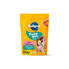 PED TASTY BITES LEITE 80GRS