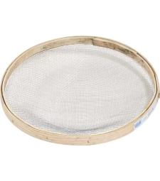 PENEIRA DE FUBA ARO DE MADEIRA 25CM