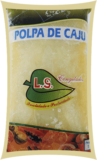 POLPA LS CAJU CONGELADO 100GR