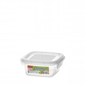 POTE ORGANIZADOR TRANSP C TRAVA QUAD 400ML