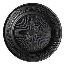 PRATO PLASTICO PR21 PRETO UN