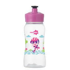 SQUEEZE INFANTIL BOCA LARGA NEOPAN 300ML ROSA